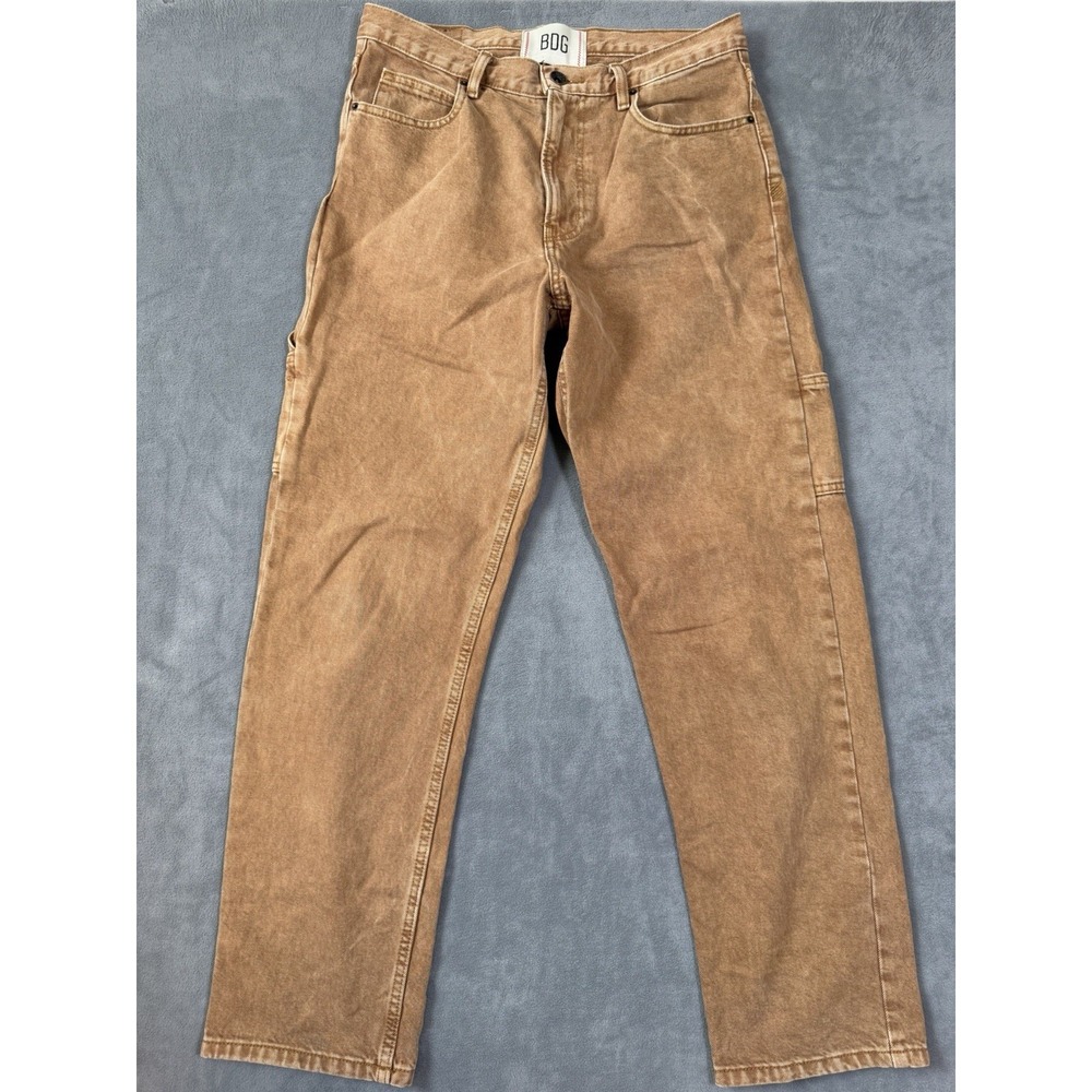 BDG Urban Outfitters Men's Straight Leg Jeans Brown Size 31x32 Utility Urban